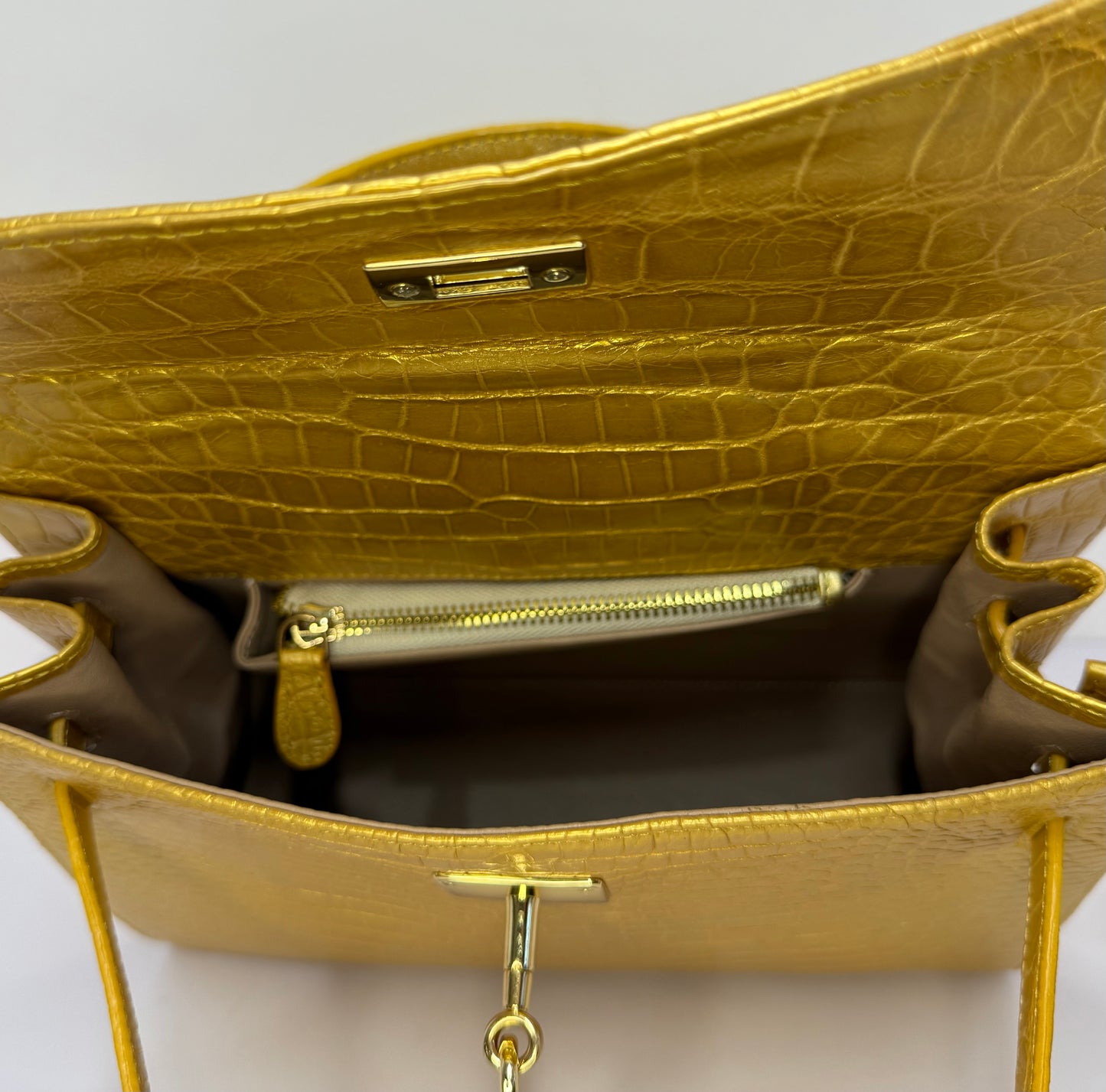 Lady Crocodile Handbag